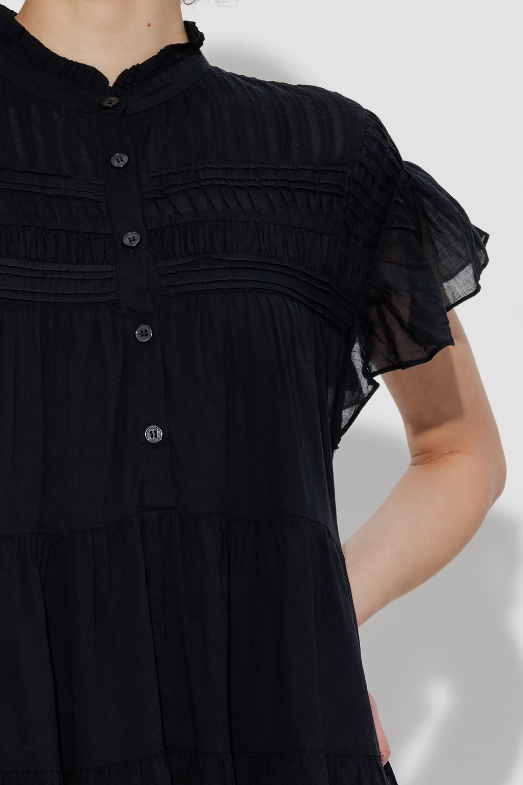 Black 'Lanikaye' dress Marant Etoile - SchaferandweinerShops